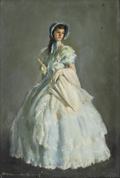 LUIS MUNTANÉ MUNS - Dama de blanco