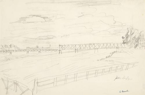 JEAN DUFY - Le Danube