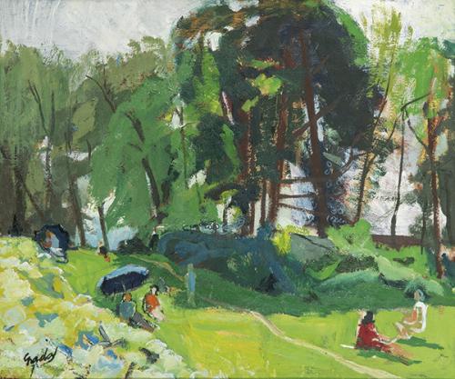 CARLOS NADAL - Merienda en el campo