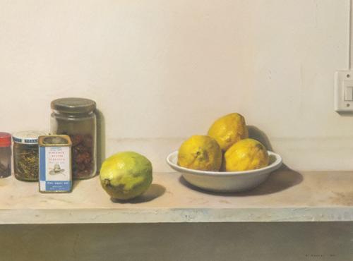 RICARDO MAFFEI - Naturaleza muerta con limones