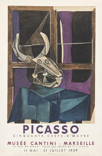 PABLO PICASSO - Picasso-Cinquante Chefs-D'Oeuvre (Musée Cantini, Marsella)