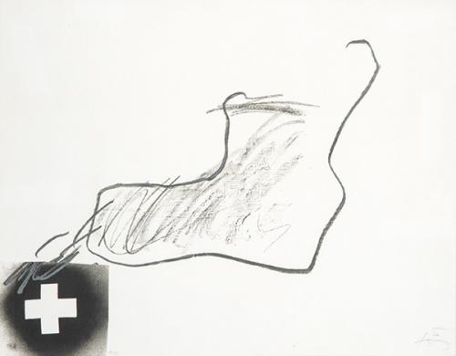 ANTONI TÀPIES - Variations sur un thème musical 8