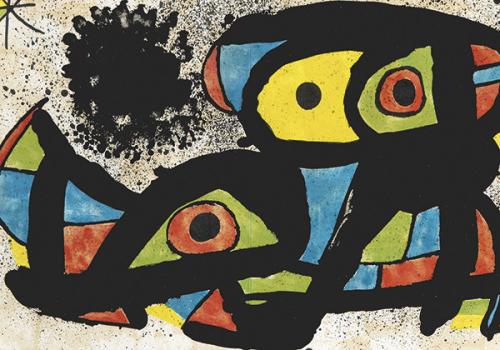JOAN MIRÓ - Cubierta (Miró. Dibuixos-Gouaches-Monotips)