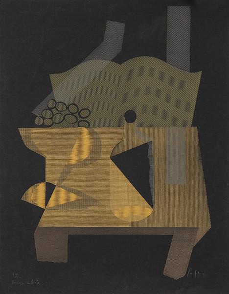 EUSEBIO SEMPERE - Bodegón Cubista