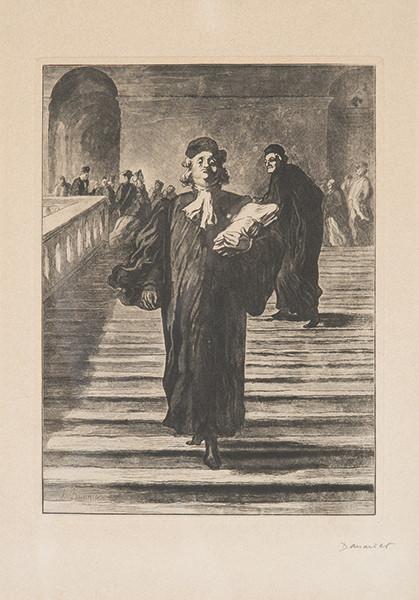 DESPUÉS DE HONORÉ DAUMIER - Le Juge