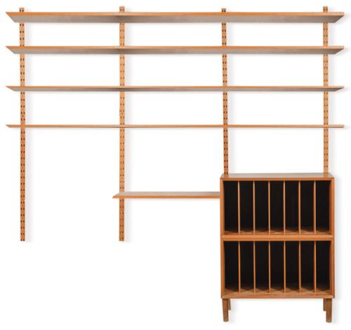  Librería siguiendo modelos de Børge Mogensen en madera de teca.