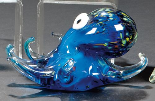 Pulpo de cristal de Murano.