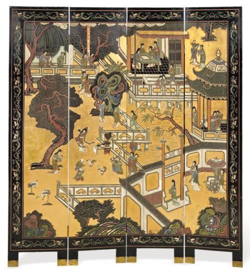  Biombo chino