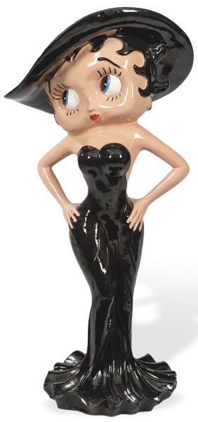  "Betty Boop" en resina policromada.
