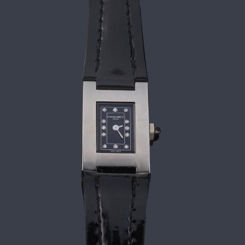  CHAUMET ref. W01211/045 de señora con caja en acero.