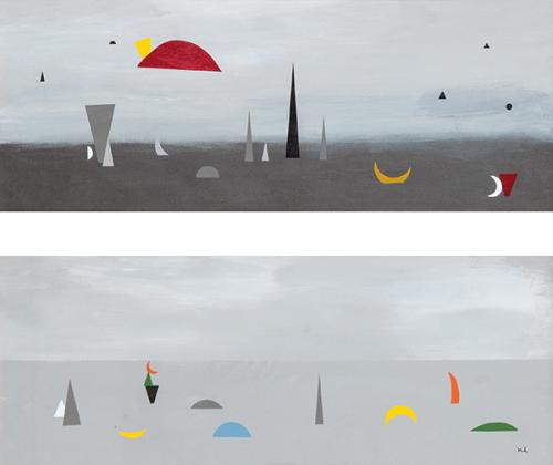 CHARLES METRAS - Sobre el cielo gris y Donde cesa la nostalgia