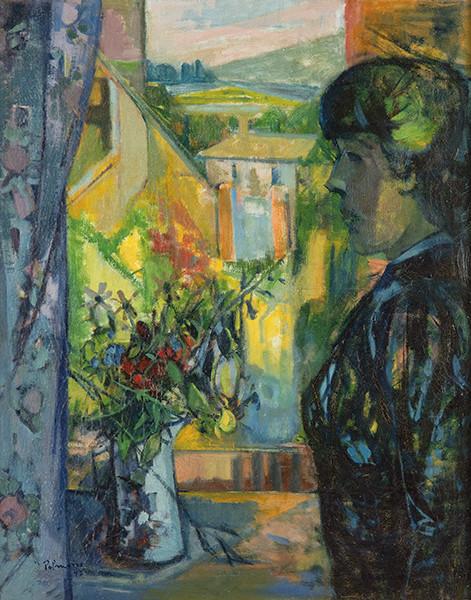 JOSÉ PALMEIRO - Mujer en la ventana