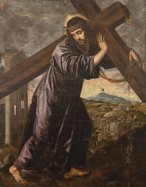 ESCUELA ANDALUZA S. XVII - Jesús camino del Calvario