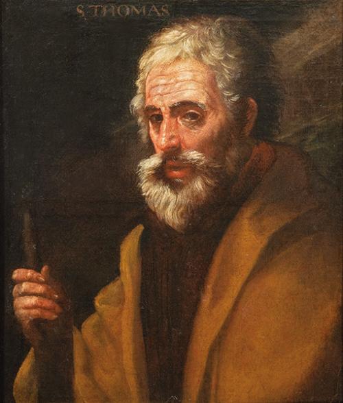 SEGUIDOR DE JOSÉ DE RIBERA S. XVII - Santo Tomás