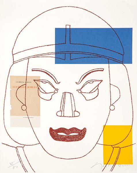  EDUARDO ARROYO - Lucrecia Borgia