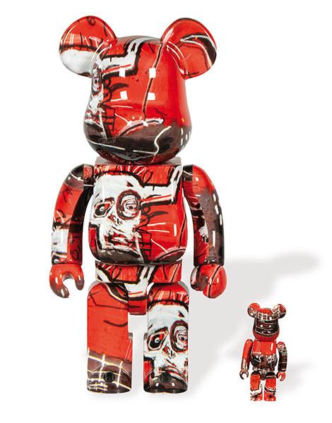 MEDICOM TOY - Bearbrick Jean-Michel Basquiat (400% & 100%)