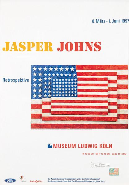 JASPER JOHNS - Jasper Johns. Retrospektive