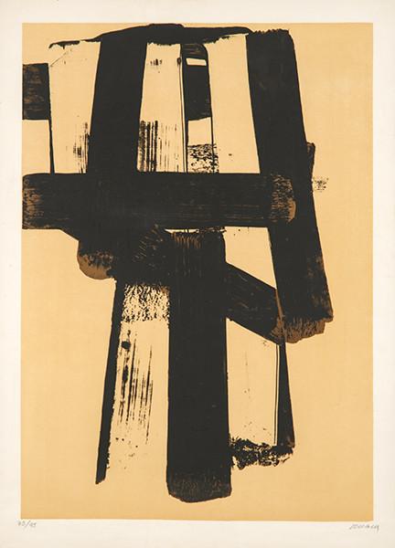 PIERRE SOULAGES - Lithographie N°31