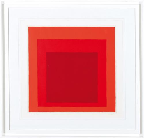 JOSEF ALBERS - EK Ik (Homage to the Square)