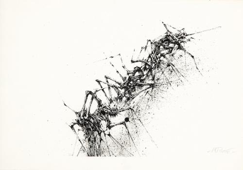 MANUEL RIVERA - Tú eres una Araña, Tú eres otra Araña, Tú eres otra Araña, Somos tres Arañas (Diálogo entre Manuel Rivera y los Tres Adefesios)