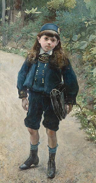  JOSÉ JIMÉNEZ ARANDA - Retrato de su hijo Pepe