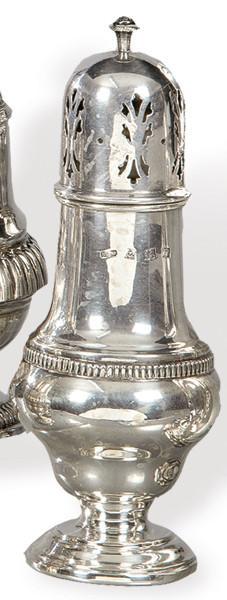  Azucarero de plata inglesa punzonada Ley Sterling de posiblmente British Silverware Ltd, Birmingham 1971.