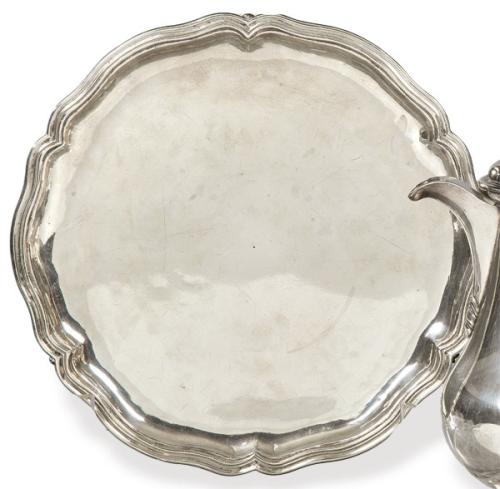  Salvilla de plata española con fiel contraste de Antonio González Tellez, Valladolid 1783.