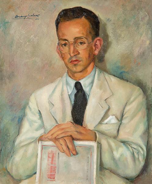 JOSÉ AMERIGO SALAZAR - Retrato de Rafael Ferreres