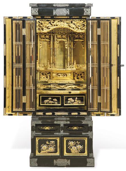  Altar domestico o Butsudan, Japón, Periodo Meiji (1868-1912)