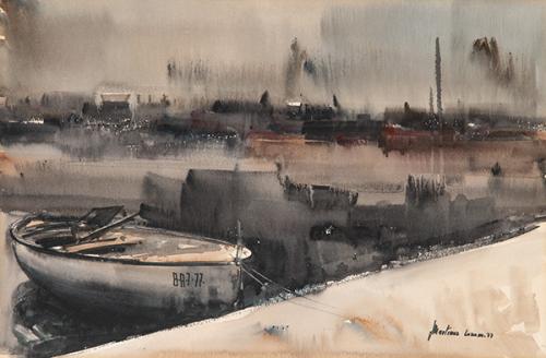  JOSEP MARTINEZ LOZANO - Barcas en el puerto