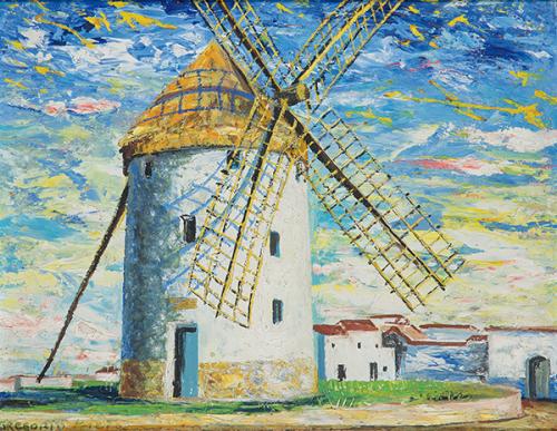 GREGORIO PRIETO - La Mancha