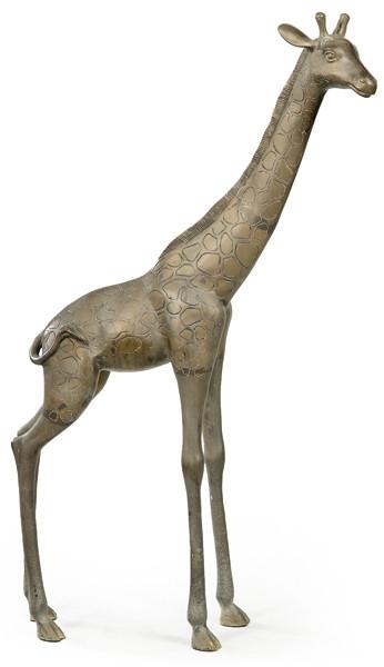 Jirafa de bronce S. XX