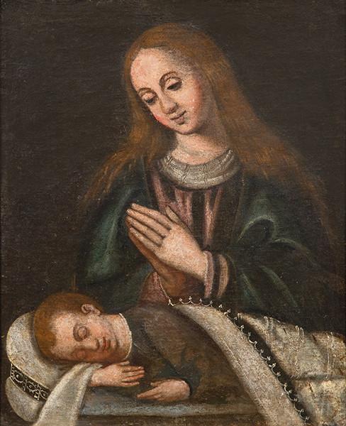 ESCUELA ESPAÑOLA S. XVII - Virgen del Silencio