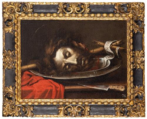 JUAN DE VALDÉS LEAL - Cabeza de San Juan Bautista