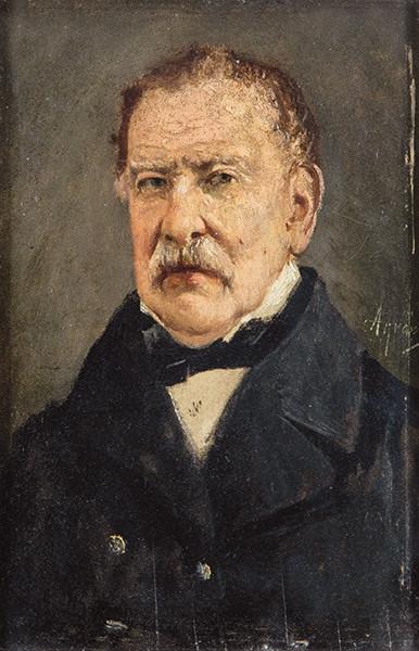 JOAQUIN AGRASOT - Retrato de caballero