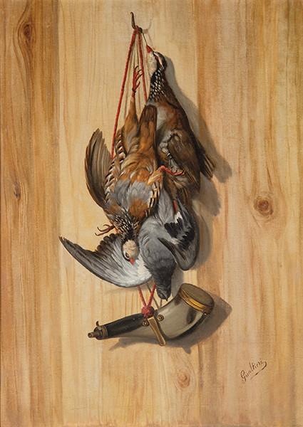 LUIS GUALTIERI - Trampantojo de perdices y polvorera