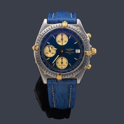 BREITLING ref. 81950 de caballero con caja en acero. Con estuche y documentación.