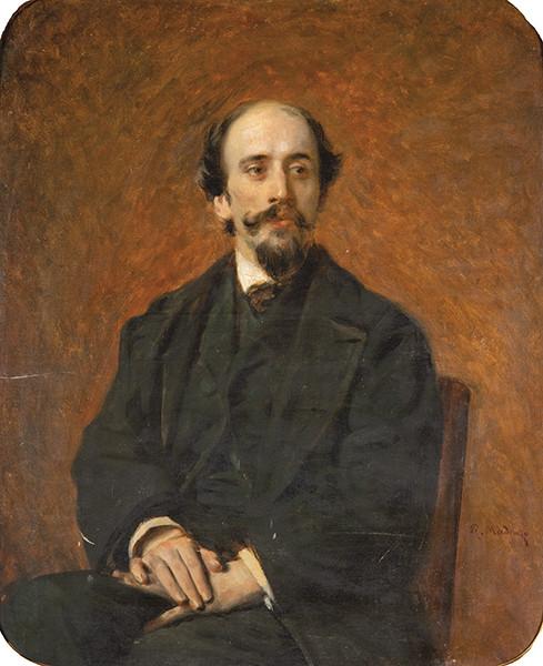 RAIMUNDO DE MADRAZO Y GARRETA - Retrato de caballero
