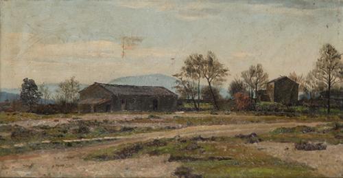 ATRIBUIDO A MANUEL RAMOS ARTAL - Paisaje