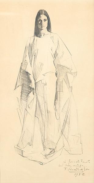 FELIX REVELLO DE TORO - Retrato de mujer