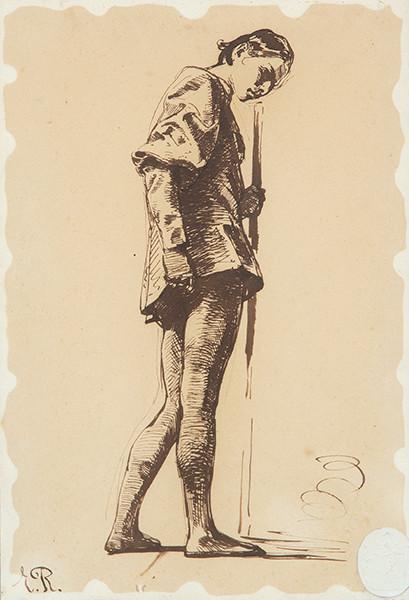 ATRIBUIDO A EDUARDO ROSALES - Estudio de paje