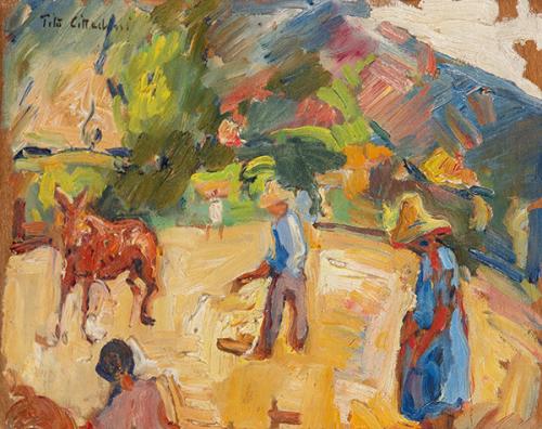 TITO CITTADINI - Campesinos con burro