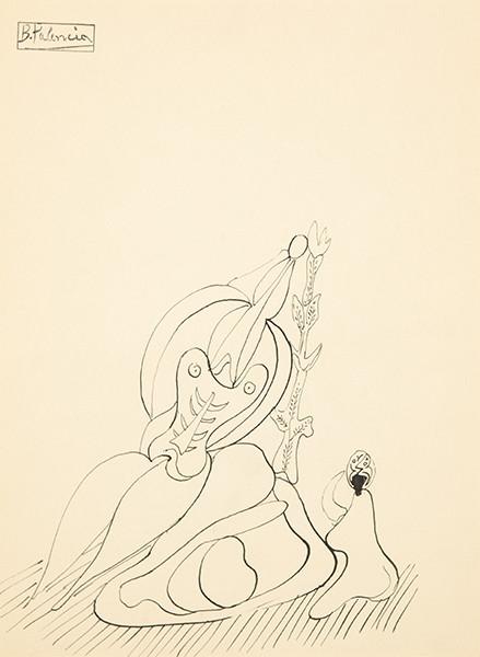  BENJAMÍN PALENCIA - Figura surrealista