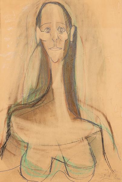  JOSÉ FIN - Retrato de Germaine