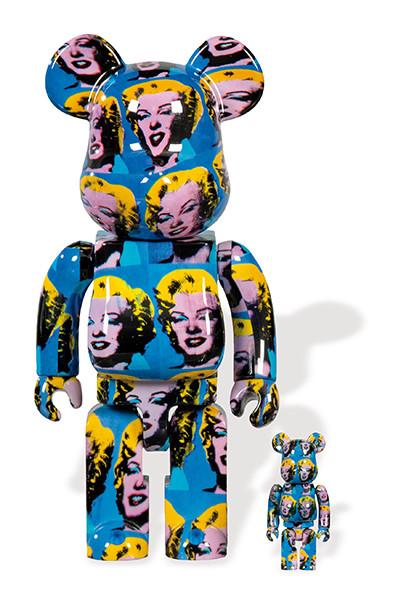 MEDICOM TOY - Bearbrick Andy Warhol (400% & 100%)