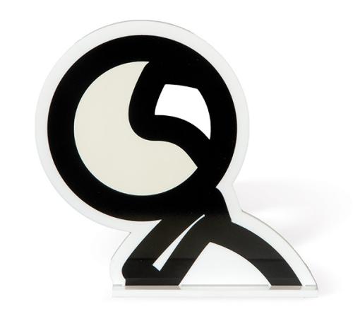 JULIAN OPIE - Ian (serie retratos)