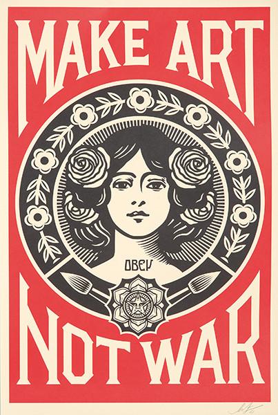 OBEY - Make Art Not War