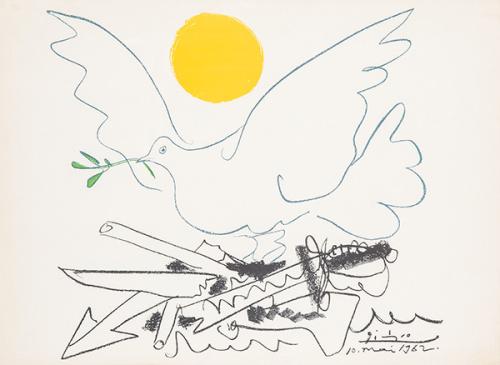 AFTER PABLO PICASSO - La Paloma de la Paz