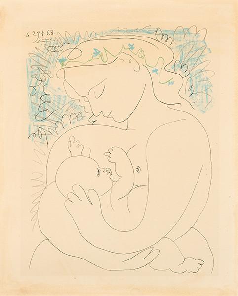 AFTER PABLO PICASSO - Maternité