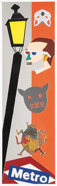 EDUARDO ARROYO - La Ciudad de los Sentidos II